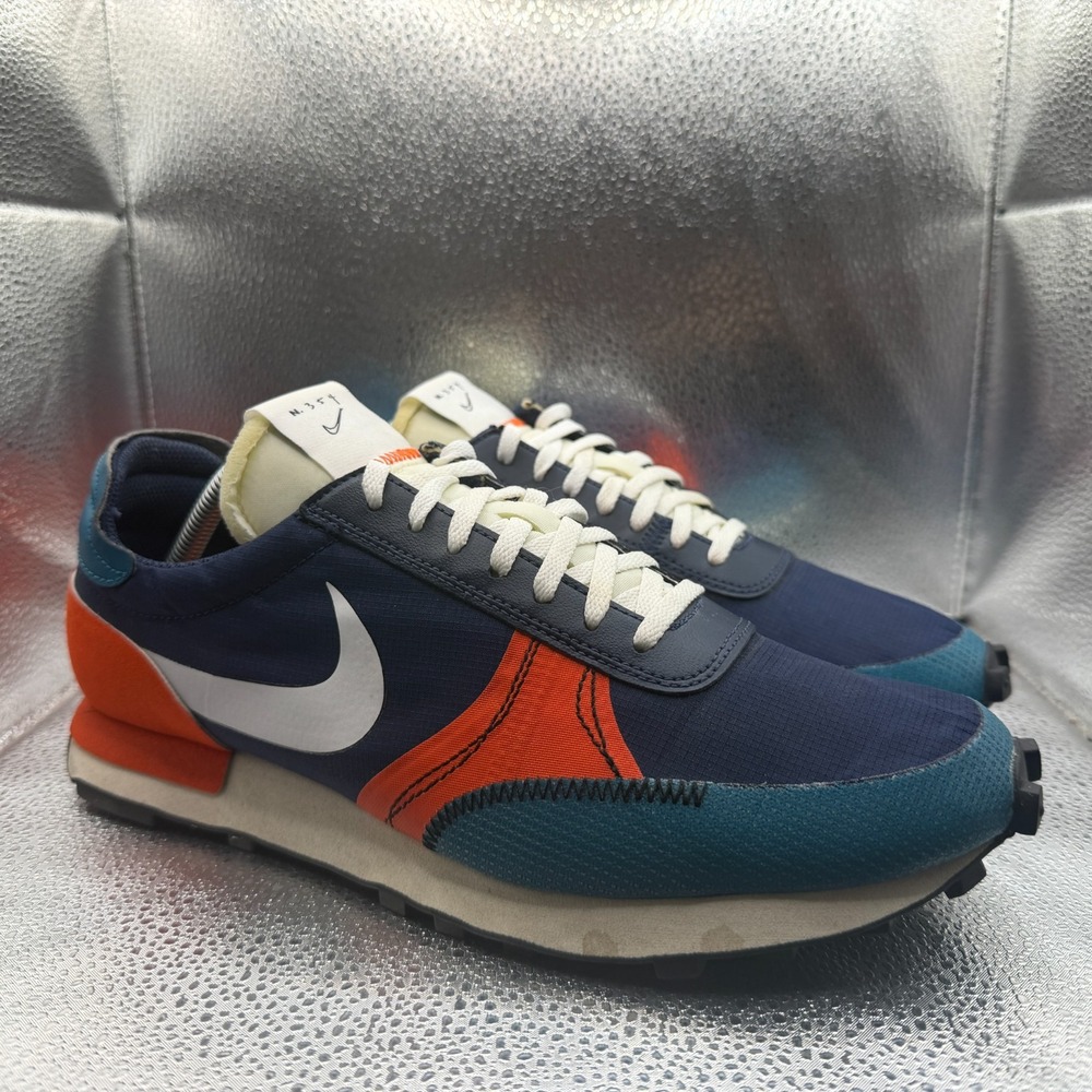 Size 10.5 Nike DBreak-Type SE Midnight Navy Team Orange Mens Sneakers CU1756-403